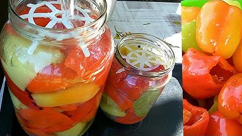 Barena paprika za zimnicu /Recept bez konzervansa