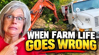The Farm was Fighting Us This Week | Drought, Mishaps, Cows & Couch Time @TheFarmingPastorsWife