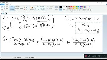 Interpolacion polinominal de Lagrange en octave Parte 2