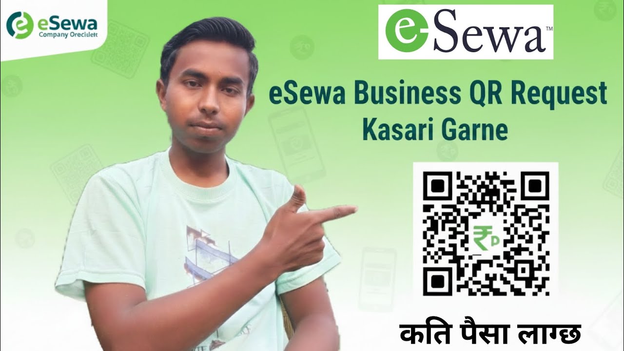 Esewa business qr request | How to Apply for eSewa Business QR Code