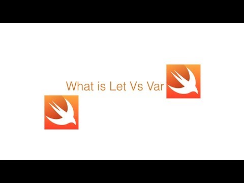 What var in swift 4 | What let in swift 4 | Where to use var and let