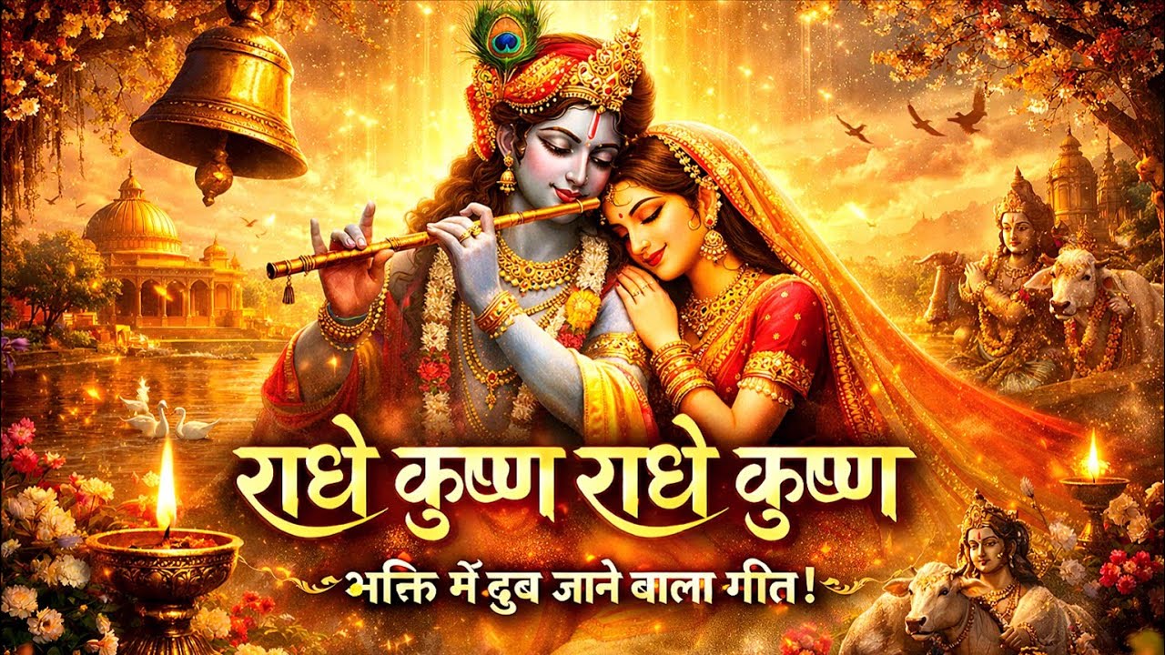 राधे कृष्ण राधे कृष्ण | Radhe Krishna Radhe Krishna | Krishna Mahantra 2026 | Peaceful Bhakti Song