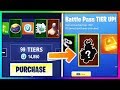 BUYING EVERY SEASON 5 BATTLE PASS TIER in Fortnite: Battle Royale (New Skins & Items Showcase)