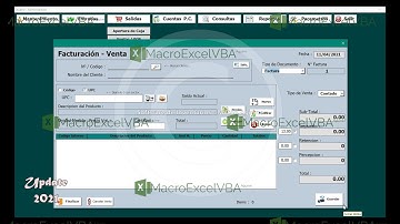 Sistema de Inventario y Facturación Update 2021 | MacroExcelVBA-Ag