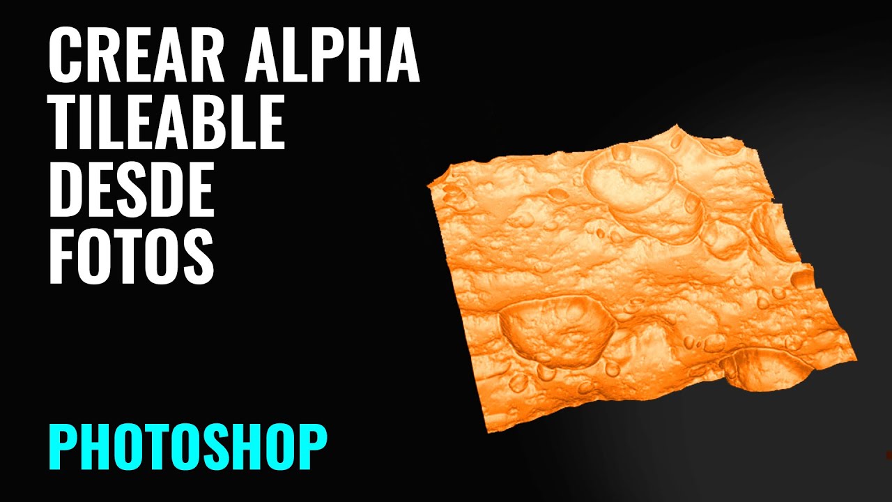 Crear alpha tileable desde una foto 📷 - Photoshop es tu amigo 🎁 - YouTube