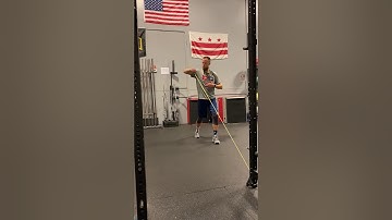 Split Stance 90/90 External Rotation (Demo)