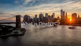 What Is OneNYC?