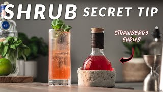 My Secret To make Better Shrubs  How to make shrub at home (Strawberry)