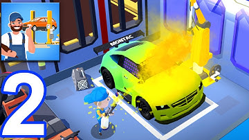 Car Fix Tycoon - Gameplay Walkthrough Part 2 (iOS, Android)