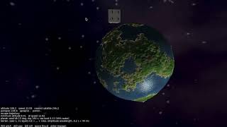 Orbital sim for space environment