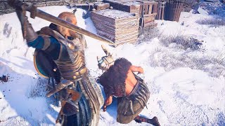 Assassin's Creed Valhalla has BRUTAL finishers
