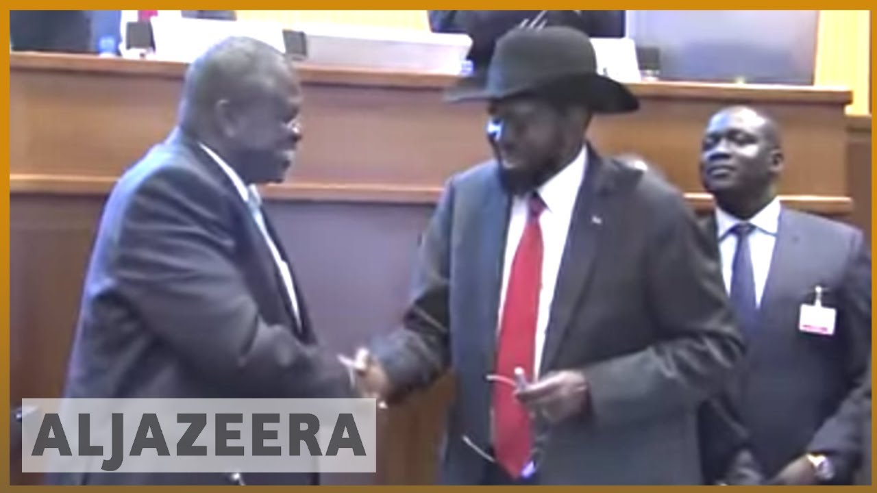 🇸🇸 رئيس جنوب السودان يوقع اتفاقية سلام مع زعيم المتمردين | الجزيرة الإنجليزية