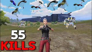 55KILLS!😍NEW BEST LOOT GAMEPLAY🥶