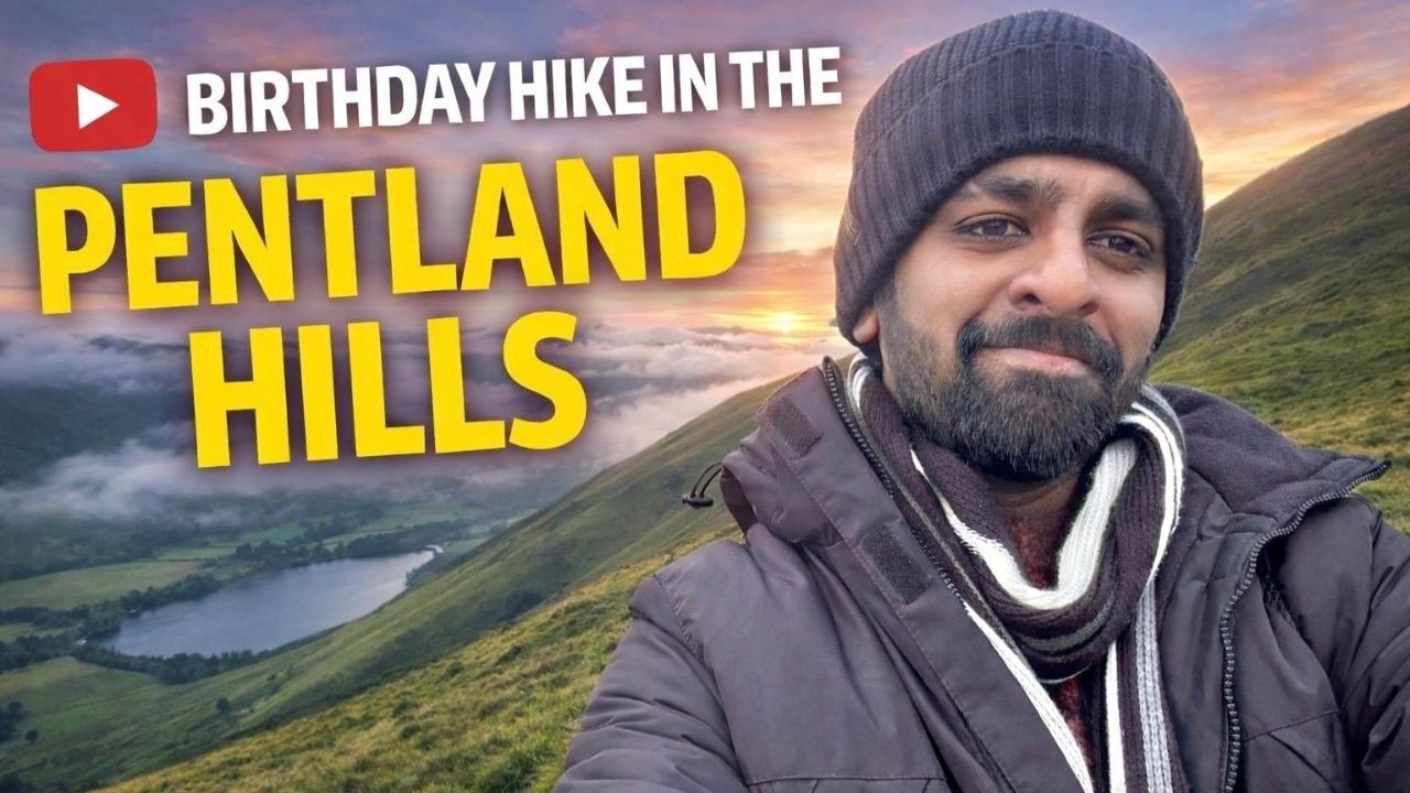 Birthday Hike in the Pentland Hills ⛰️ #fyp #holiday #pentlandhills #hiking  #scotland