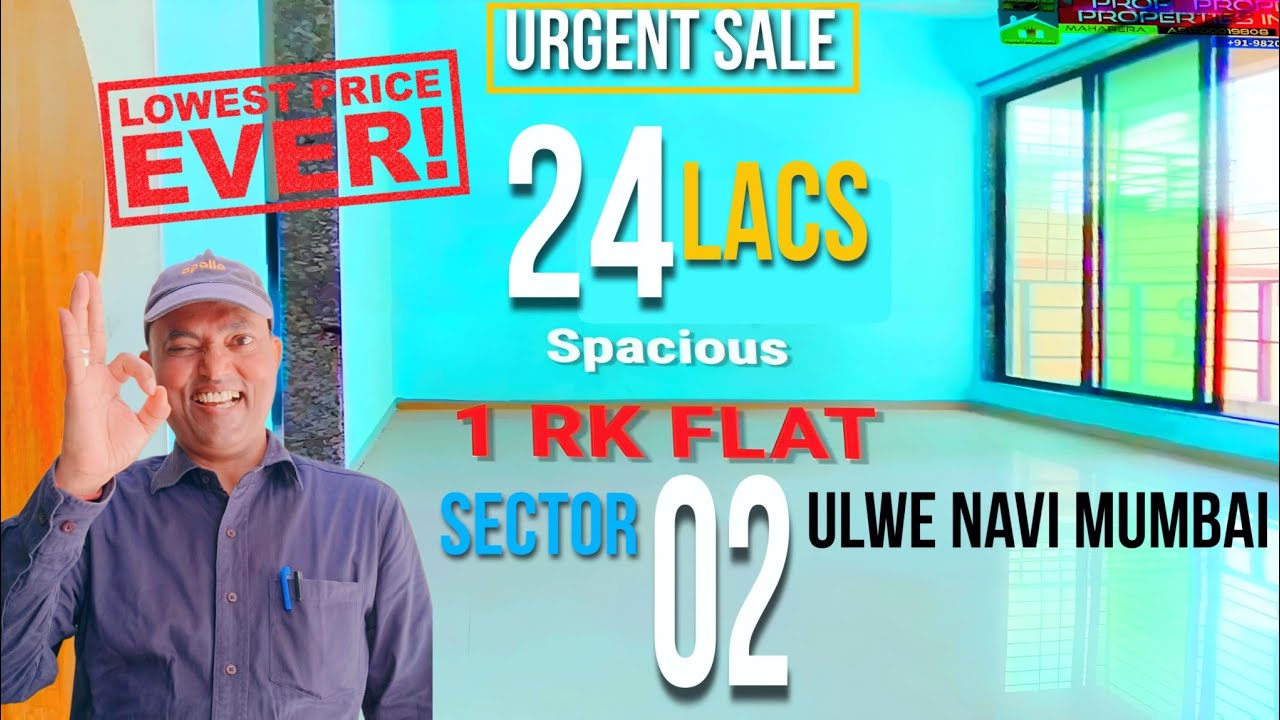 Unlock👌the Secret of Ulwe, Navi Mumbai's Lowest Cost Studio Apartment