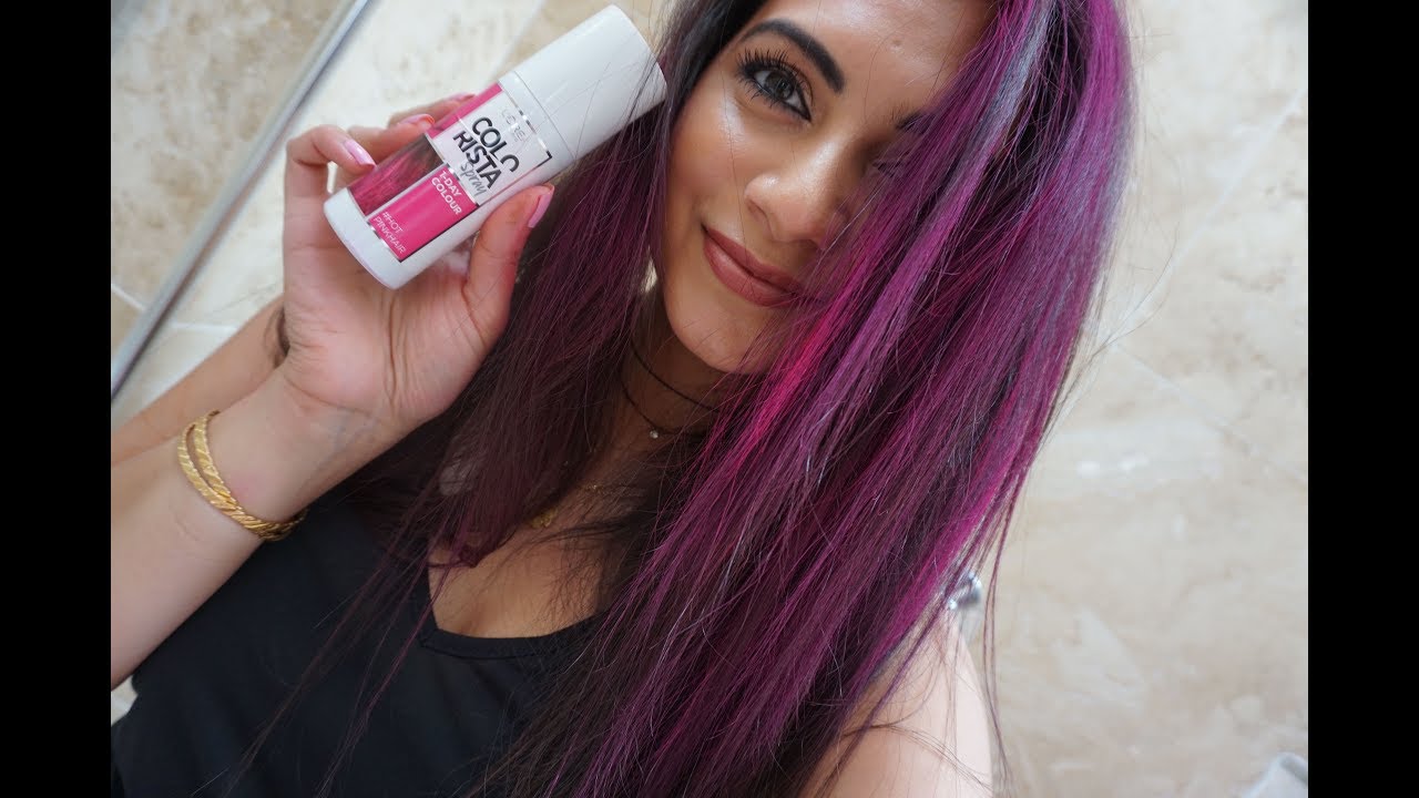 Loreal Colourista hair spray in Hot Pink! loreal, hair spray, loreal ...