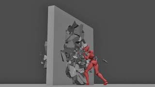 Little RBD lab project I made in blender #viral #blender #3danimation #destruction #project