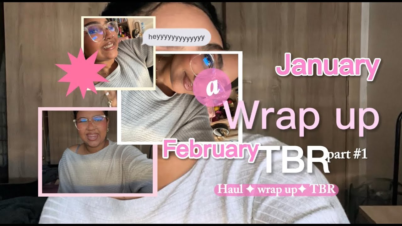 January wrap up and february TBR🤍✨📚...
