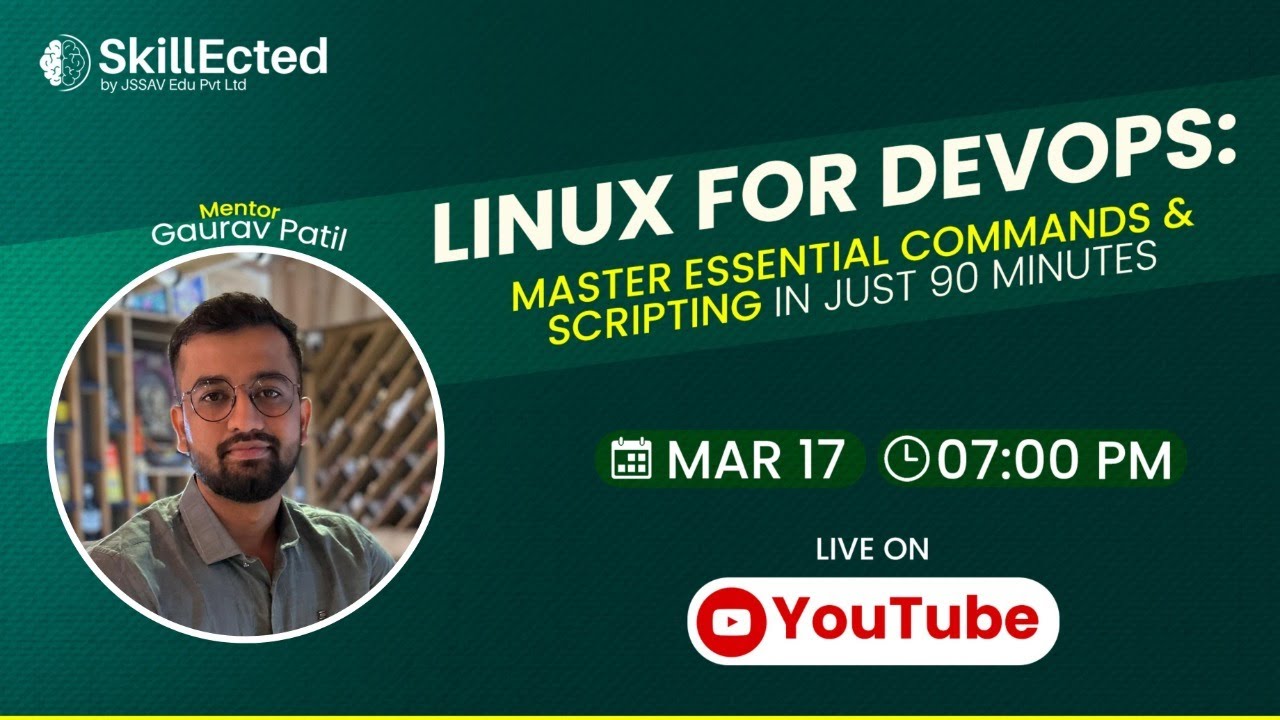 Linux for DevOps: Master Essential Commands & Scripting - YouTube