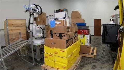 Universal Depalletizer by Photoneo with ABB robot