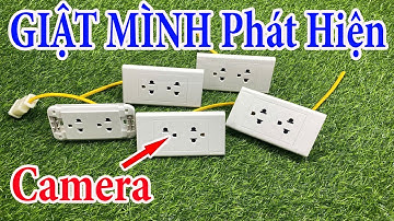 Camera Ổ Cắm Điện Âm Tường 4K GIẤU KÍN , Camera Ngụy Trang Ổ Cắm Điện Trong Nhà Quay Kín Đáo Bí Mật