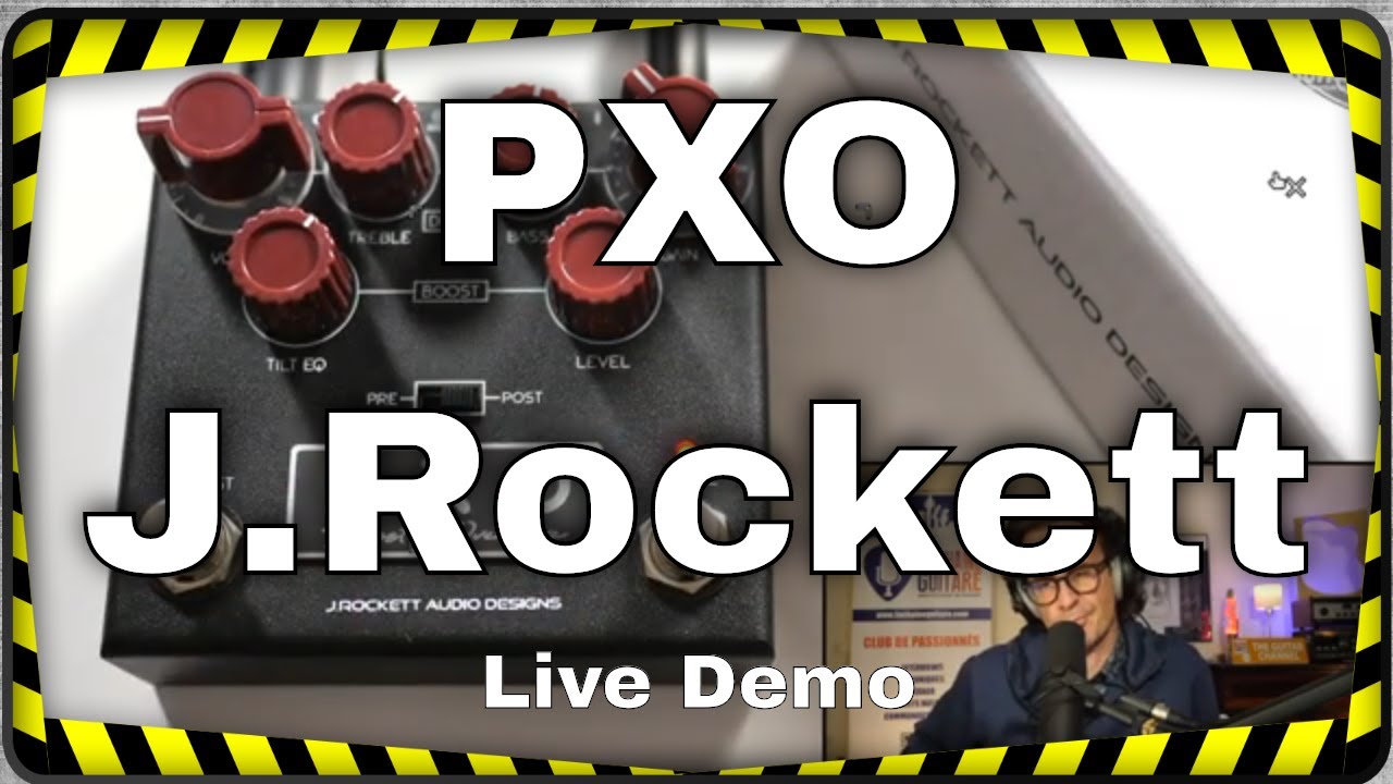 PXO J.Rockett Audio Designs Live Demo - YouTube