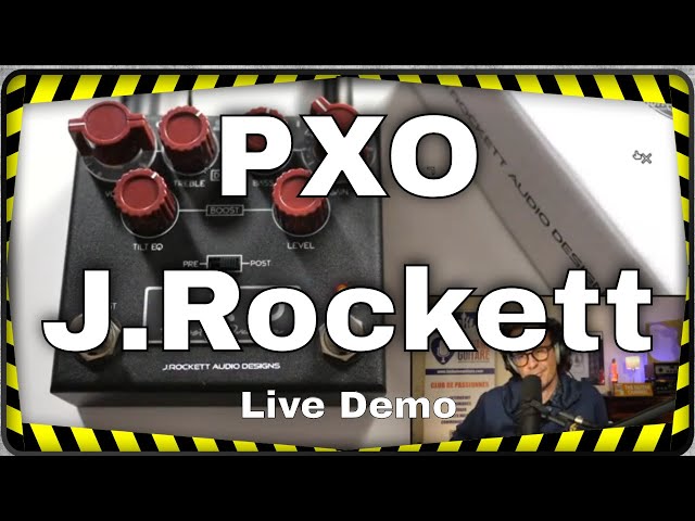 PXO J.Rockett Audio Designs Live Demo - YouTube
