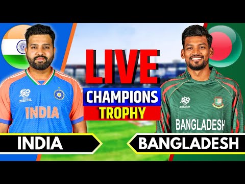 India vs Bangladesh, Champions Trophy 2025 | Live Cricket Match Today | IND vs BAN Live, IND Batting