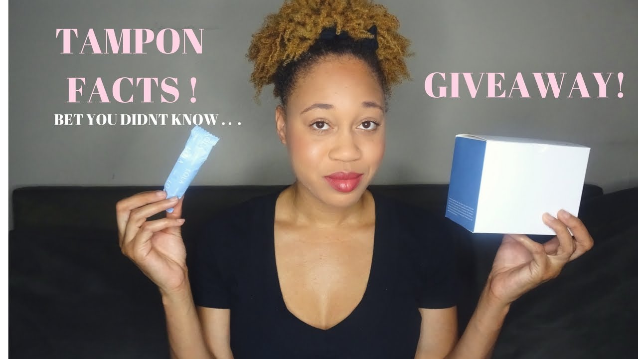 Period Talk 101 ! Facts About Tampons + LOLA GIVEAWAY (CLOSED
