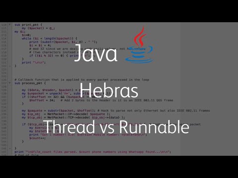 Java - Hebras: Thread vs Runnable