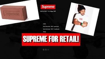 HOW TO EASILY COP SUPREME FOR RETAIL! (NO BOT)