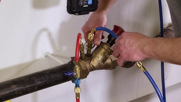 TSI hydronic manometers - Taking measurements