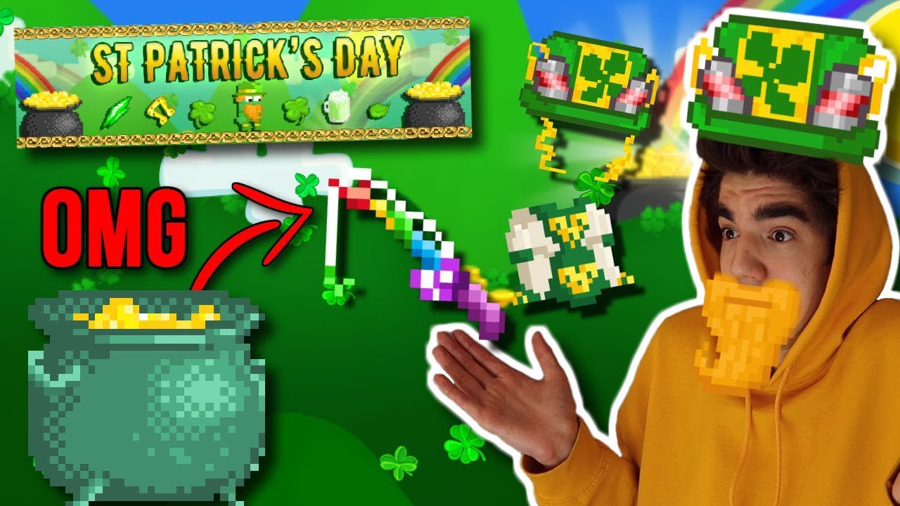 ST. PATRICK'S UPDATE (NEW ITEMS) - Growtopia