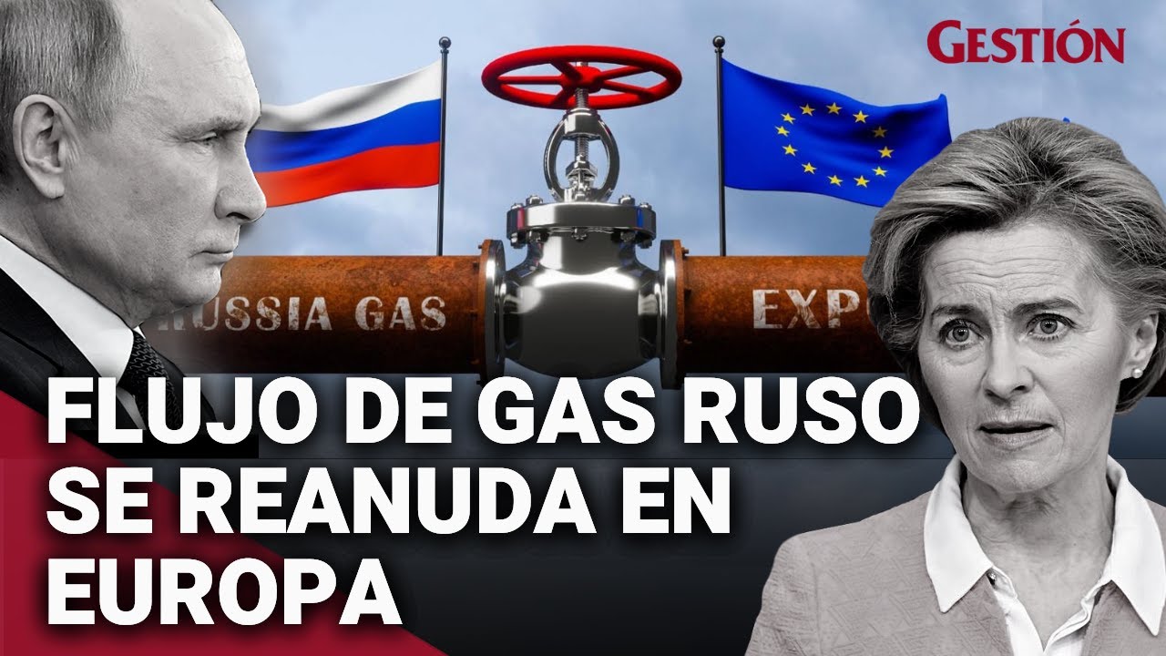 RUSIA reanuda el flujo de GAS a EUROPA por Nord Stream, pero hay dudas ...