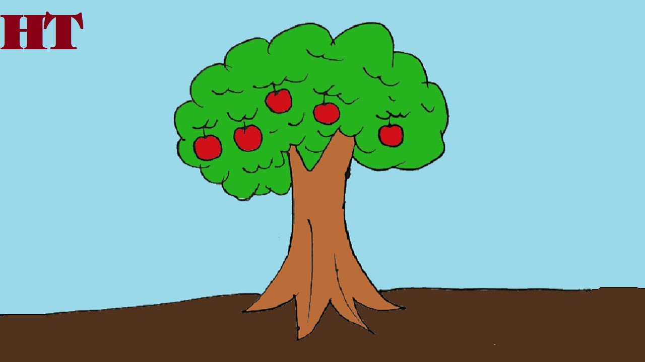 Fruit Tree Drawing Images  Free Download on Freepik