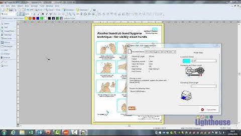 Lighthouse CPM-200 CMYK Printing