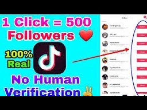 How to increase tiktok followers and hearts and views - YouTube