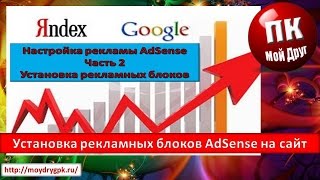 Установка рекламных блоков AdSense на сайт