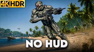 Crysis Remastered | No HUD & No Effects Mod Showcase | 4K HDR