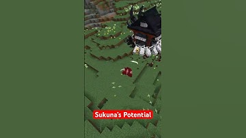 The Real Purpose of Sukuna’s Domain Expansion #jujutsukaisen #minecraft #anime #sukuna
