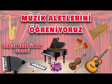 Müzik Aletlerini Öğreniyoruz | Müzik Aleti Sesleri | Çocuklar İçin | Okul Öncesi Eğitici Video