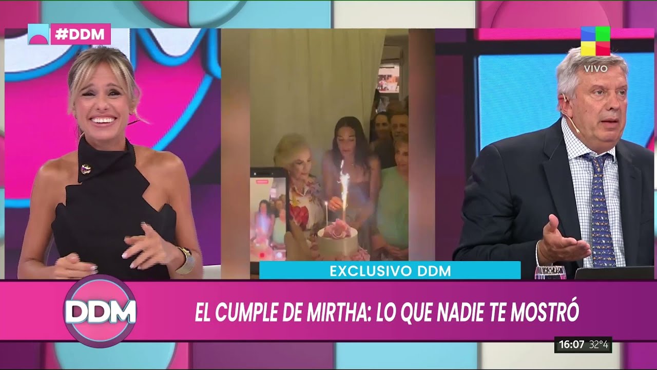 🥳 LO QUE NADIE TE CONTÓ DEL FESTEJO DE CUMPLEAÑOS DE MIRTHA LEGRAND
