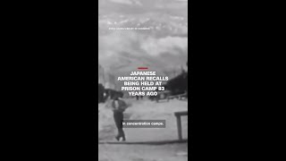 Japanese American recalls being held at prison camp 83 years ago