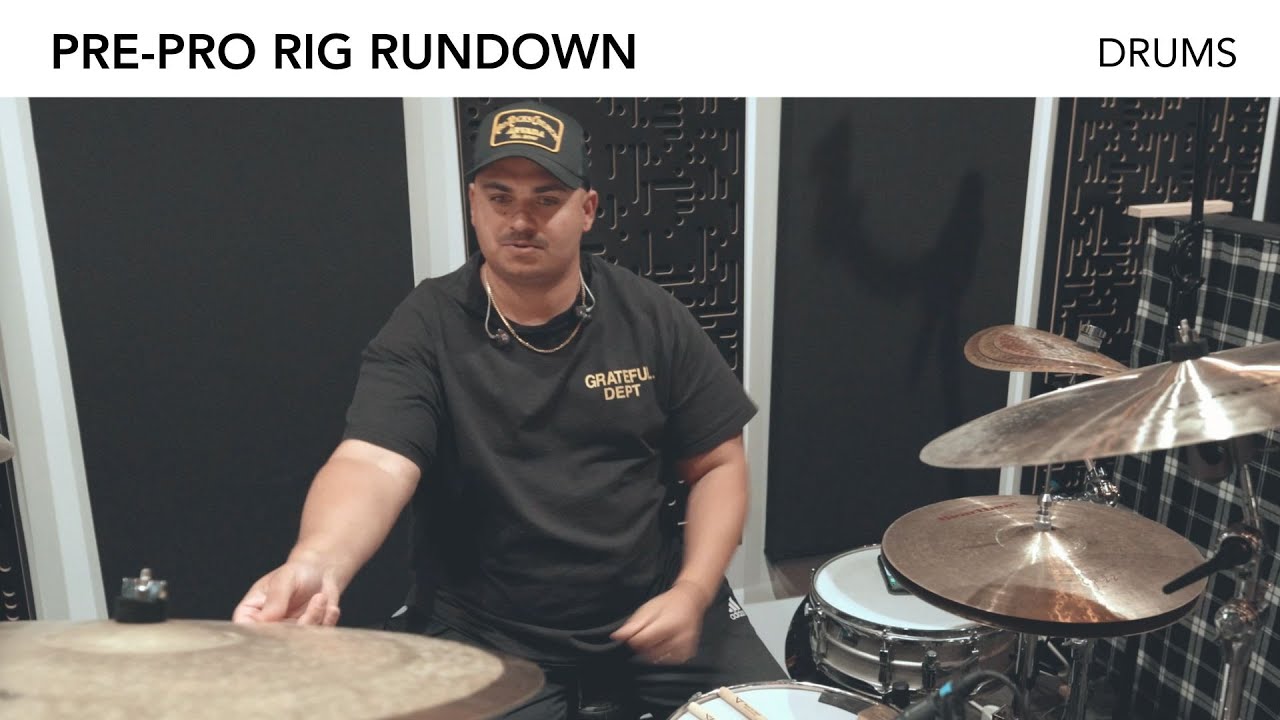 DRUMS // PRE-PRODUCTION RIG RUNDOWN // MATT MCKENZIE - YouTube
