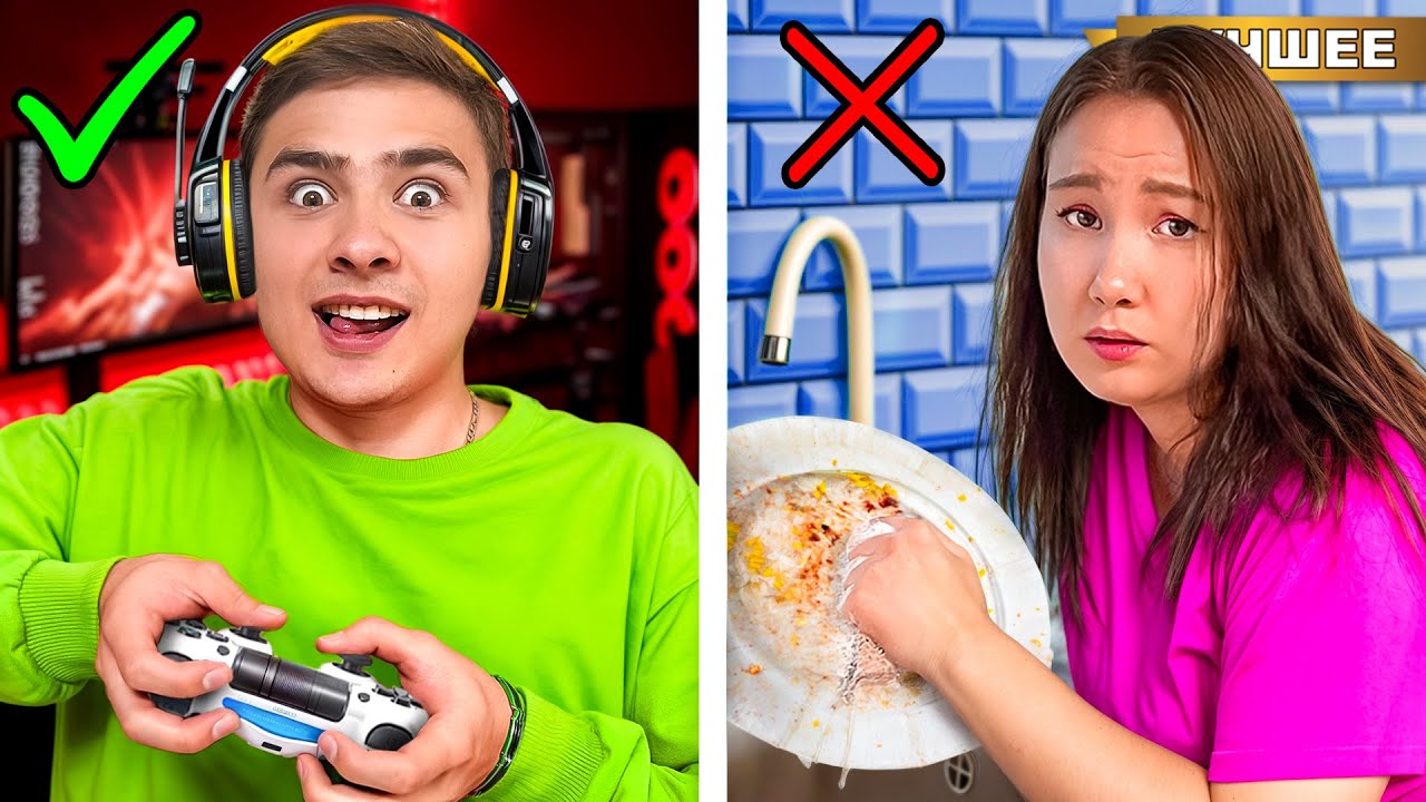 100 часов ИГНОРИРУЕМ МАМУ !