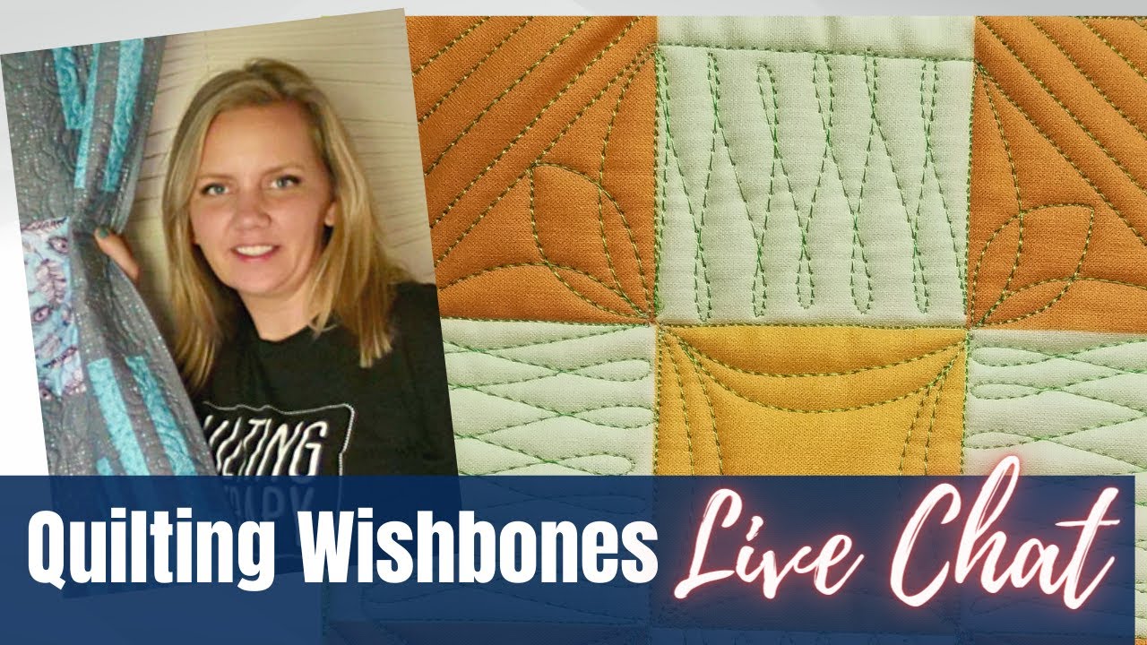 Tips for Machine Quilting Wishbones Live Chat with Angela Walters YouTube