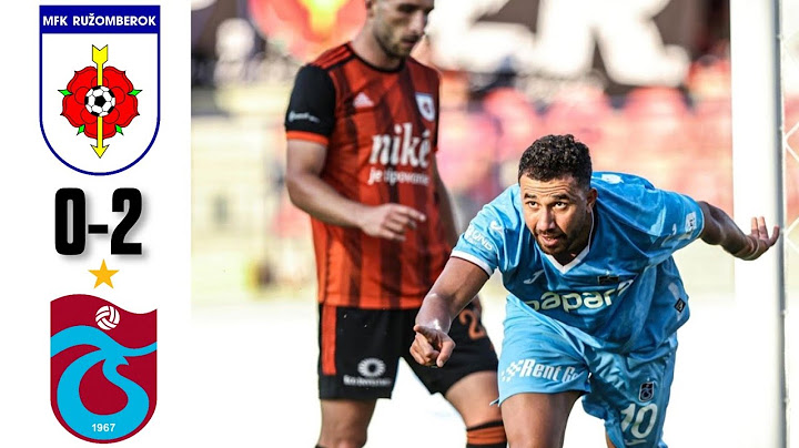 RUZOMBEROK - TRABZONSPOR (0-2) MAÇ ÖZETİ I AVRUPA LİGİ