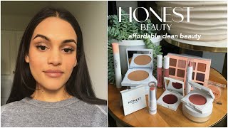 full face of honest beauty *6 foundation shades swatched*