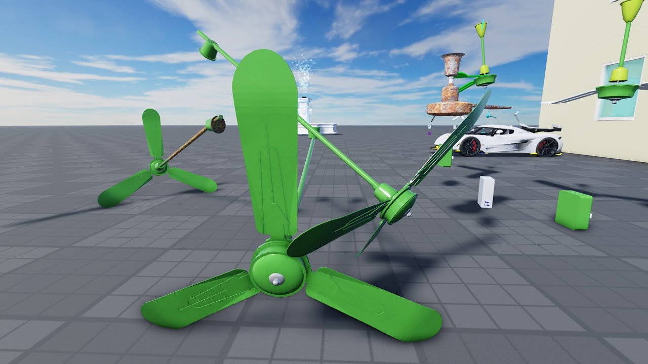 I Found Ceiling Fan Wobbly FALLING DOWN? | Roblox