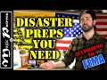 Disaster preparedness kit essentials  fema emergency supply list